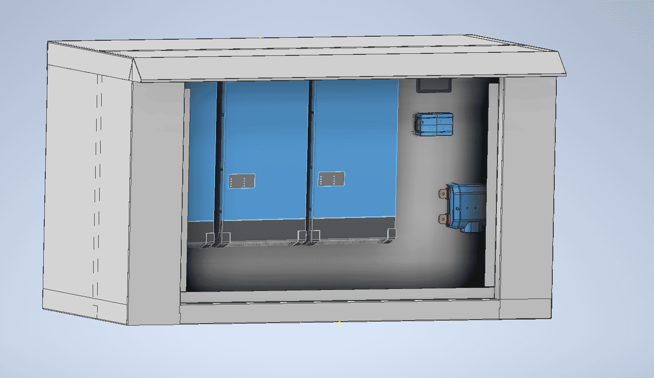 Ontwerp van een op maat gemaakte cortenstalen buitenbox